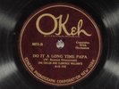 78 RPM -- Eva Taylor & Clarence Williams Blue Five, Okeh 8073, EE-/E- Jazz
