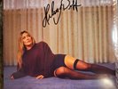 AUTOGRAPHED Hilary Duff luck or something signed pink vinyl lp Lizzie McGuire
