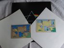 PINK FLOYD. Dark side of the moon. A3 B2 with posters & stickers. Superb audio.