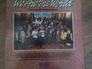USA For Africa We Are The World  LP Vinyl Record Inner Insert Dylan NM/NM/NM