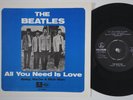 BEATLES All You Need Is Love ARCHIVE M- SLEEVE & Sweden 45 JEFF BECK VARIANT