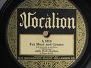 Jelly Roll Morton - Fat Meat and Greens - VOCALION 1019 E