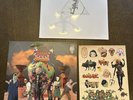 Gorillaz- The Mountain White Label Vinyl + Print + Stickers Listening Party Excl