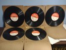 5x RARE 16” jack guthrie TRANSCRIPTION RECORDs Capitol military radio