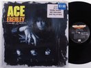 ACE FREHLEY Trouble Walkin' MEGAFORCE/ATLANTIC LP VG+ SHRINK o