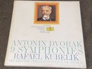 DGG 2720 066 ed1 9LP Kubelik, BPO: Dvorak: The 9 symphonies. LABEL ERROR, NM/M