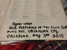 Bob Dylan Live at Budokan Vinyl LP autographed