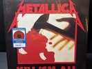 Metallica Kill 'Em All Engine Red Colored Vinyl LP Record Walmart Exclusive NEW