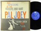 Kenny Drew Trio - Jazz Impressions Of Pal Joey LP - Riverside Mono DG VG+