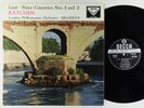 Katchen/Argenta & LPO - Liszt: Piano Concertos Nos. 1 & 2 LP - Decca UK VG+