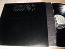 AC/DC : BACK IN BLACK TEXTURED COVER LP 1980 ATLANTIC 50735 GERMANY +OIS