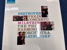 SAX 2508 - MILSTEIN - BEETHOVEN VIOLIN CONCERTO  LEINSDORF  1ST *NEAR MINT* LP