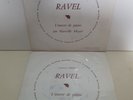 TOP RARE 2 LP 33T MARCELLE MEYER RAVEL OEUVRE POUR PIANO DISCOPHILES DB 102/3