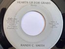 RANDY C. SMITH Hearts Up For Grabs OBSCURE POWER POP ROCK 45 *hear*