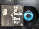 Beatles Ringo Starr BACK OFF BOOGALOO 1972 Apple 45 BLUE LABEL Jax VG+/VG++