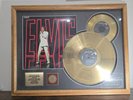 Elvis In the Ghetto if I Can Dream 24Kt Gold Plated 45 Record  26.5