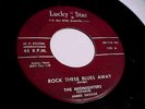 THE MIDNIGHTERS W/JAMES SAVAGE -ROCK THESE BLUES AWAY- VG+ VINYL & GREAT AUDIO