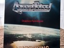 Agent Steel Skeptics Apocalypse Vinyl VG+ Jacket VG+ Green Combat Original 1985