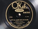 Clarence Williams' Orchestra - Left All Alone With The Blues - OKEH 8763 E+