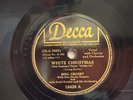 Bing Crosby - White Christmas 78 RPM Record