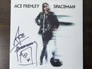 ACE FREHLEY “SPACEMAN” SIGNED LP BLUE VINYL LIMITED EDITION RARE KISS AUTOGRAPH