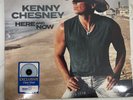 new/sealed Kenny Chesney Here and Now LP clear vinyl Hype Stickers Walmart Excl