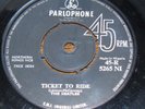 THE BEATLES ; TICKET TO RIDE ; PARLOPHONE 5265 NI ; RARE NIGERIAN PRESSING