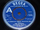 The Kinsmen ; Glasshouse Green Splinter Red ;Rare Demonstration Sample