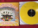 THE BEATLES - Magical Mystery Tour 1978 UK Yellow Vinyl Pressing EX Disc
