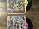 Monster Mash & Dinner with Drac, Set of Two 45 rpm Vintage Halloween Singles