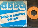 ABBA - Take a chance on me - I'm a marionette - Sleeve BELGIUM - 1977 - Belgian