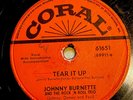 Rockabilly Johnny Burnette- Tear It Up/You’re Undecided 61651 V+