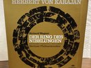 WAGNER The Ring of the Nibelungen KARAJAN Berlin - 33-1/3 LP (19 records) & Book