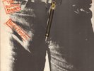 ROLLING STONES- LP- STICKY FINGERS- ORG. RS 59100-ZIP COVER-ANDY WARHOL-1971-MIN