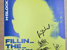 H-Blockx Fillin The Blank LP blaues Vinyl Signed Signiert