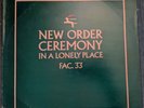 New Order - Ceremony (In a Lonely Place Fac.33) Bronze Green Sleeve 1981 Factory