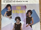 The Supremes Where Did Our Love Go He Means The World Motown 1060 45rpm W/PS  NM
