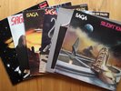 SAGA - SAGA+BEHAVIOR+HEADS OR TALES+WORLDS APART+IMAGES+SILENT KNIGHT 6 LPs OIS