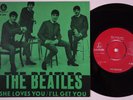 BEATLES She Loves You ARCHIVE M- SLEEVE & Sweden 45 DARK GREEN variant swedish