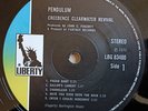 Creedence Clearwater Revival LP Pendulum UK Liberty 1st Press A2 B2 EX VINYL +
