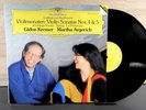 beethoven dgg digital nm lp - violin sonatas 4 & 5, kremer, argerich
