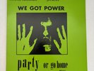 Various - We Got Power (Party or Go Home) Mystic Records LP Vinyl (1983, VG/VG+)