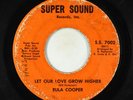 Northern Soul 45 - Eula Cooper - Let Our Love Grow Higher - Super Sound