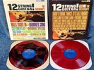THE FOLKSWINGERS - 12 String Guitar - World-Pac. - 1` & 2 -  (2) LPs - Red Vinyl