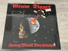 (SEALED ) GRAVE DIGGER - Heavy Metal Breakdown 1984 - Vinyl LP RARE Megaforce