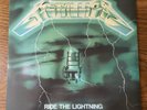 Metallica Ride the Lightning Green Vinyl LP Bernett Records Heavy Metal