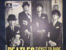 The Beatles Ticket to Ride Single 45rpm 7inch Vinyl, Parlophone Sweden 1965.