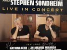 LIN MANUEL MIRANDA JASON ROBERT BROWN + SIGNED STEPHEN SONDHEIM LIVE LP NY 3/21
