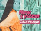 New System This Is The Night Vinyl Single 12inch Booster Records