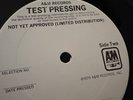 Lp Test Pressing- The Dickies - Dawn Of The Dickies - 1979 A&M Records
